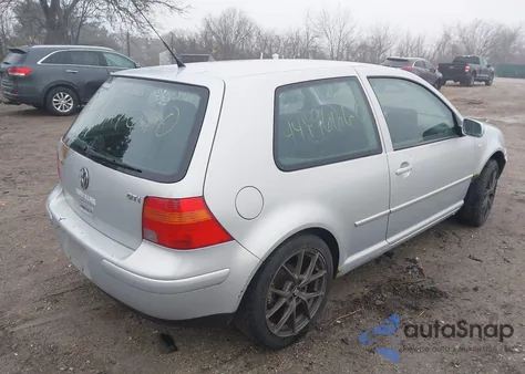 2000 Volkswagen Golf Gl z USA, uszkodzony, nr VIN WVWBA21J9YW441921